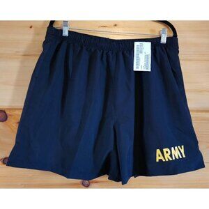 NEW ARMY PT PHYSICAL FITNESS ARMY PHYSICAL FITNESS UNIFORM SHORTS Large